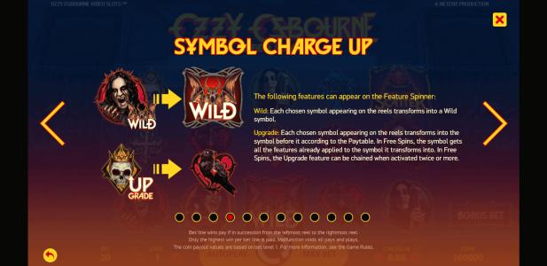 Ozzy Osbourne Slot Machine Video Slots Information Screen