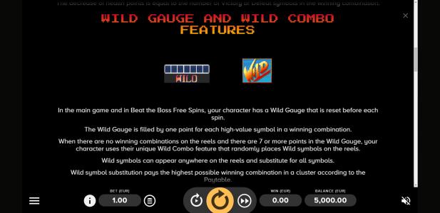 Slot Machine Wild Symbol Screen