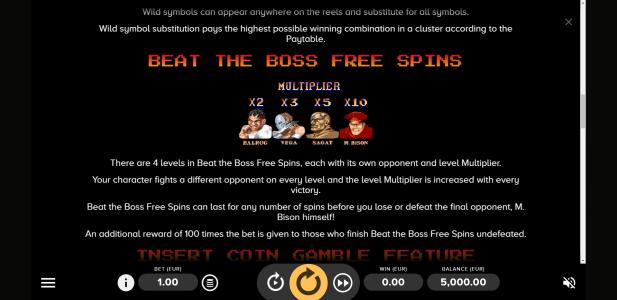 Slot Machine Free Spins Bonus Screen