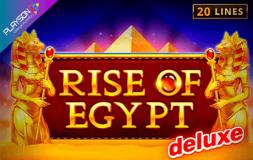Rise of Egypt Deluxe slot logo