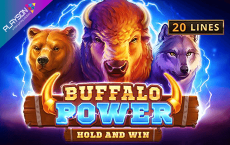 Buffalo Power Hold and Win slot logo