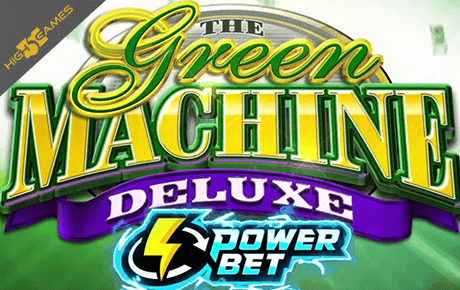 Green Machine Deluxe Power Bet slot logo