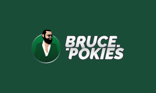 BrucePokies logo logo
