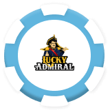Lucky Admiral Casino Bonus Chip logo