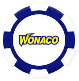 Wonaco Casino Bonus Chip logo