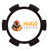 Hugo Casino Bonus Chip logo