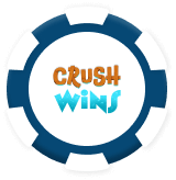 Crush Wins Casino Bonus Chip logo