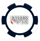 Express Wins Casino Bonus Chip logo