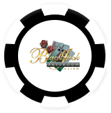 Blackjack Ballroom Casino Bonus Chip logo