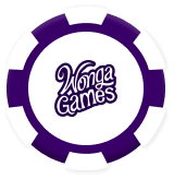 Wonga Games Casino Bonus Chip logo