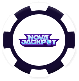 NovaJackpot Casino Bonus Chip logo
