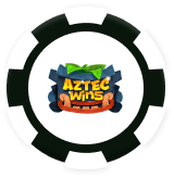 Aztec Wins Casino Bonus Chip logo