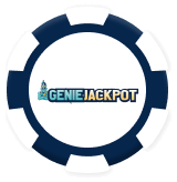 Genie Jackpot Casino Bonus Chip logo