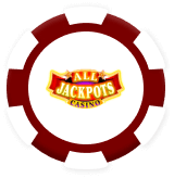 All Jackpots Casino Bonus Chip logo