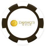 DaVinci's Gold Casino Bonus Chip logo