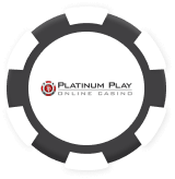 Platinum Play Casino Bonus Chip logo