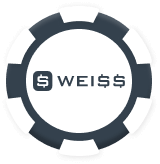 Weiss Casino Bonus Chip logo