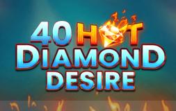 40 Hot Diamonds Desire slot logo