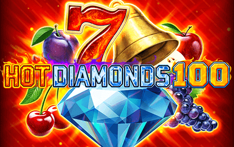 Hot Diamonds 100 slot logo
