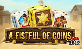 A Fistful of Coins Dice slot logo