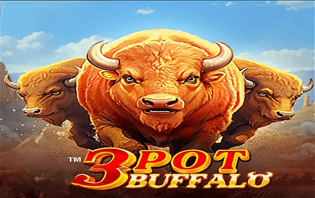 3 Pot Buffalo slot machine logo by TaDa Gaming