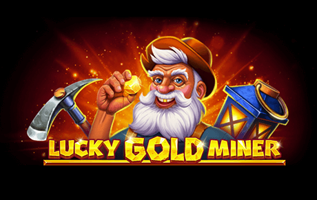 Lucky Gold Miner slot logo