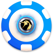 Bitcoin Penguin Casino Bonus Chip logo