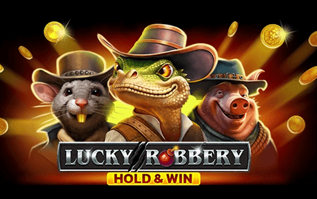 Lucky Robbery slot logo