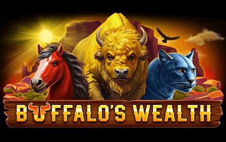 Buffalo’s Wealth slot logo