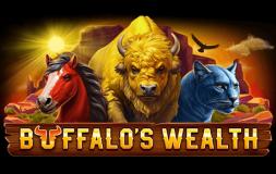 Buffalo’s Wealth slot logo