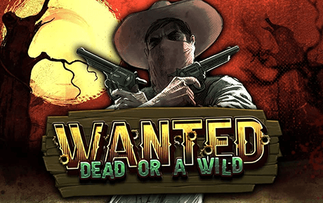 Wanted Dead or a Wild slot logo