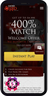 lucky red casino mobile