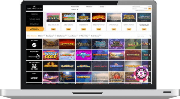 monte carlo casino games