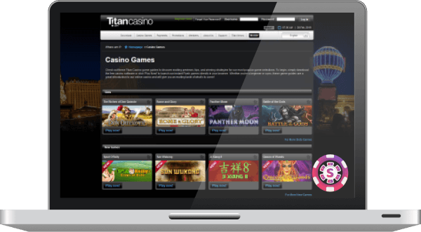 titan casino games