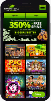 raging bull casino mobile