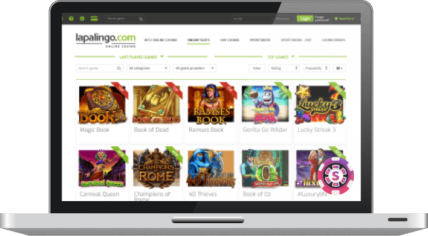 lapalingo casino games