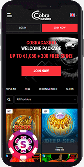 Cobra Casino mobile