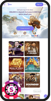 Tsars Casino mobile