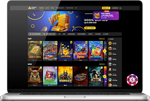 rocketplay casino games