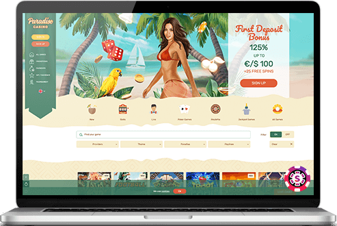 paradise casino games
