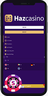 Haz Casino mobile