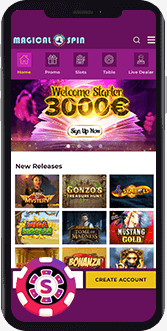 Magical Spin Casino mobile