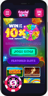 Crystal Slots Casino mobile