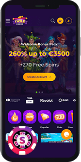 iWildCasino mobile
