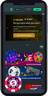 Gamdom Casino mobile