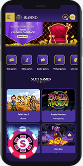 4kasino Casino mobile