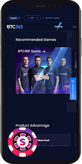 BTC365.com Casino mobile