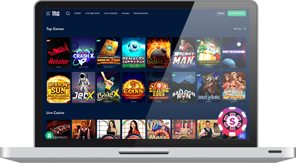 Bluechip Casino games