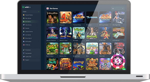 Wild.io Casino games