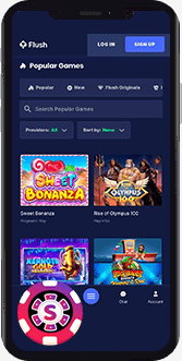 Flush Casino mobile